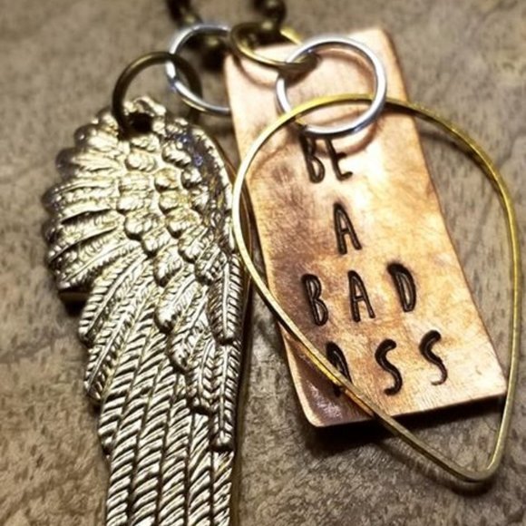 Trashyclass Jewelry - Be a Badass Necklace